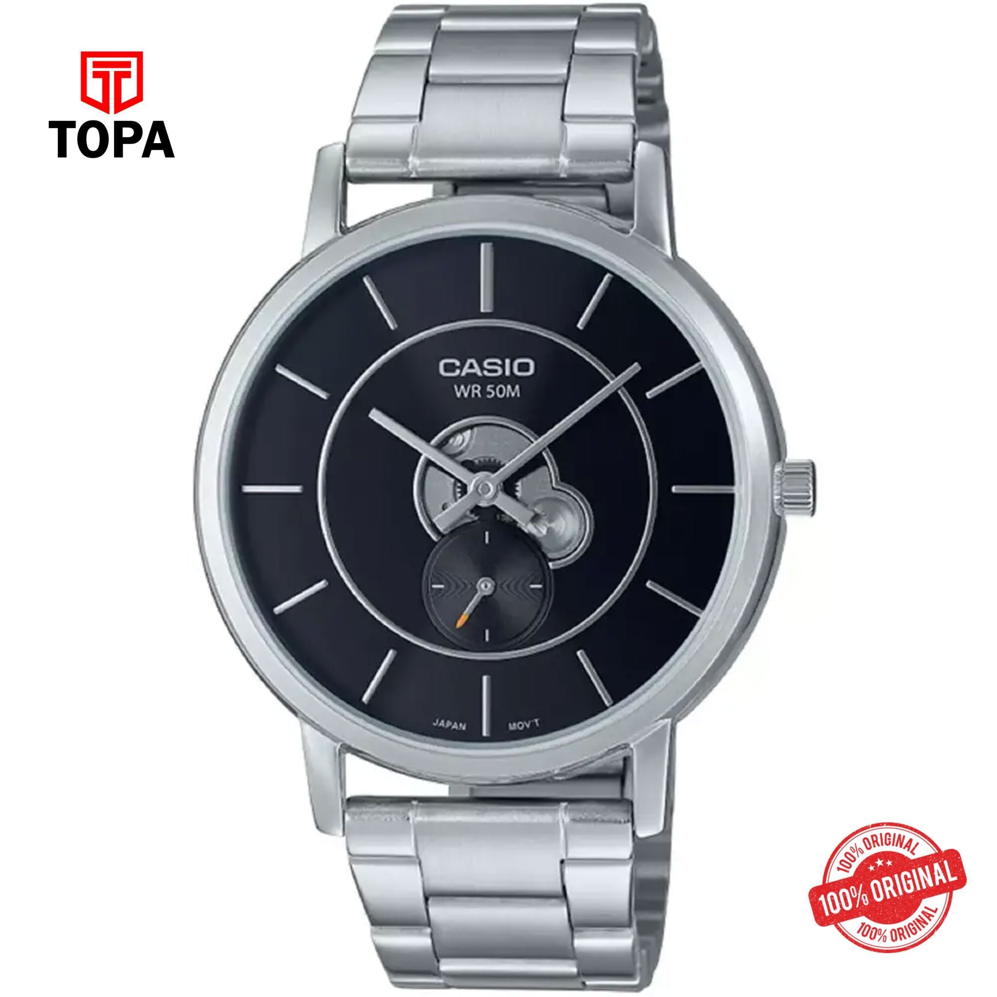 Casio MTP-B130D-1A Quartz Analog Men's Watch