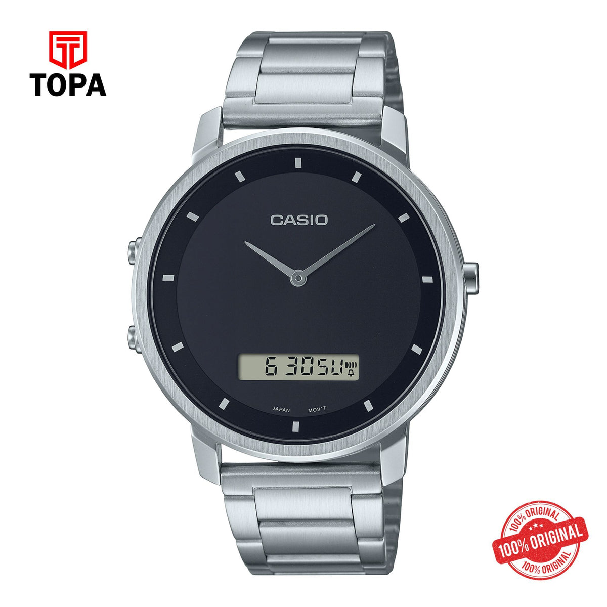 Casio MTP-B200D-1E Quartz Analog-Digital Men's Watch