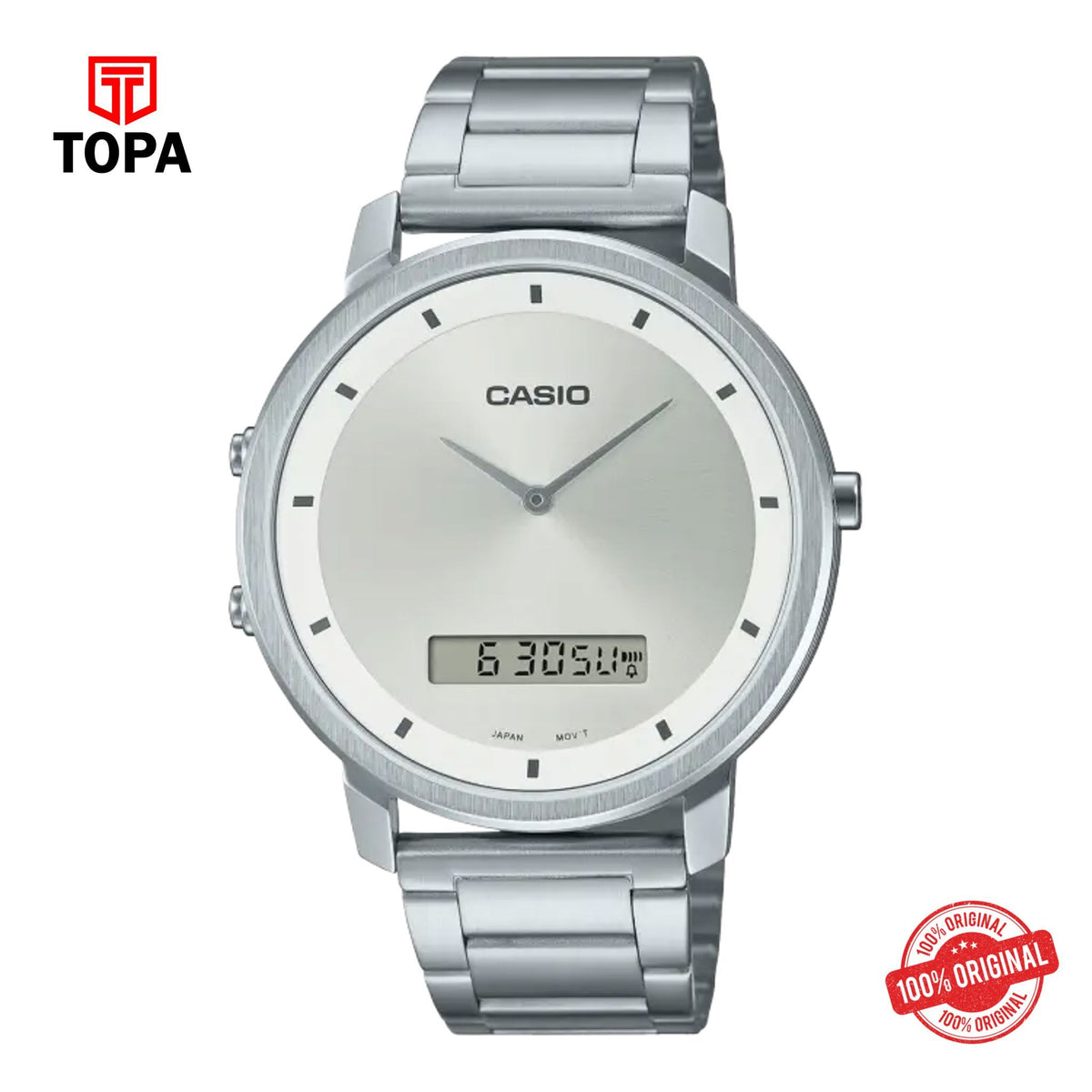 Casio MTP-B200D-7E Quartz Analog-Digital Men's Watch