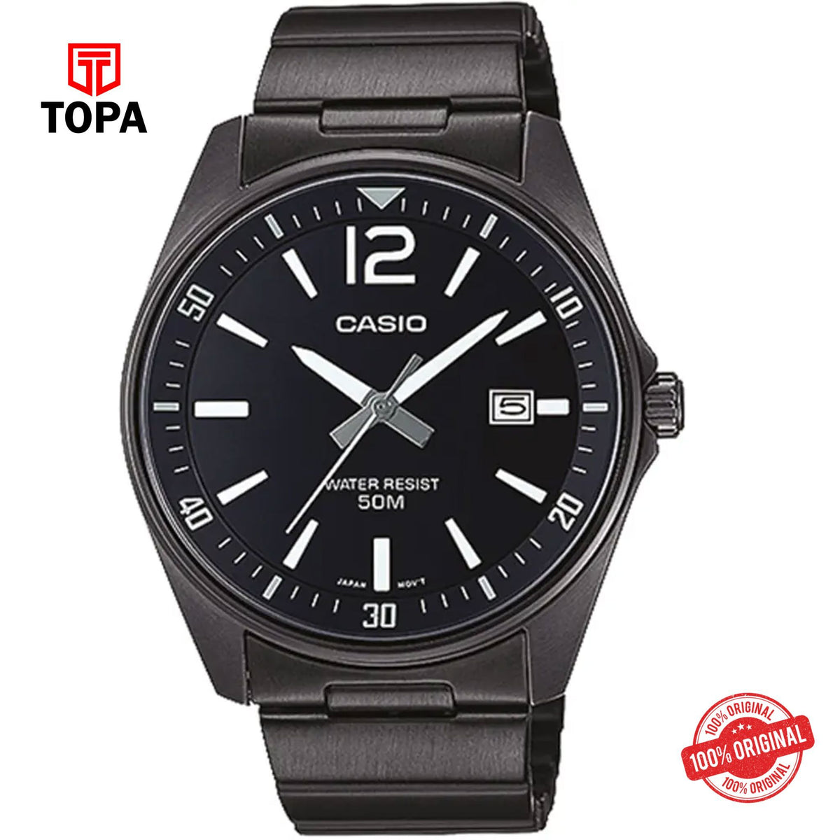 Casio MTP-E170B-1B Quartz Analog Men's Watch