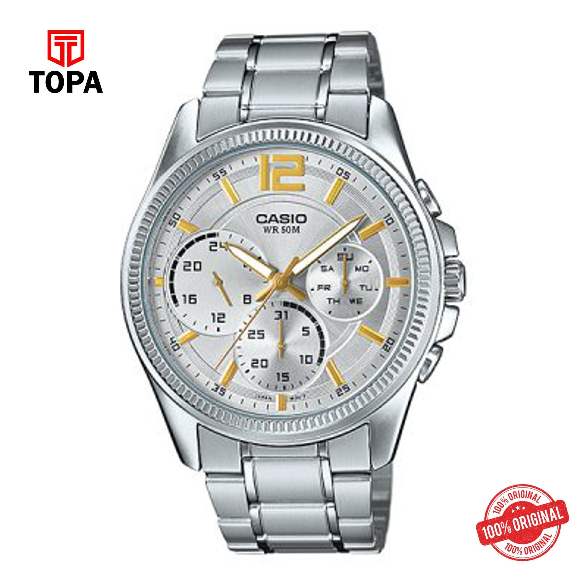 Casio MTP-E305D-7AVDF Quartz Analog Men's Watch