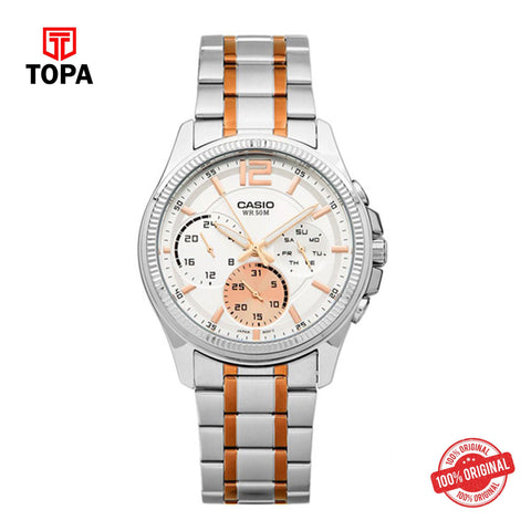 Casio MTP-E305RG-7AVDF Quartz Analog Men's Watch