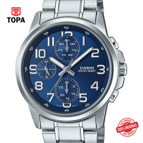 Casio MTP-E307D-2AVDF Quartz Analog Men's Watch