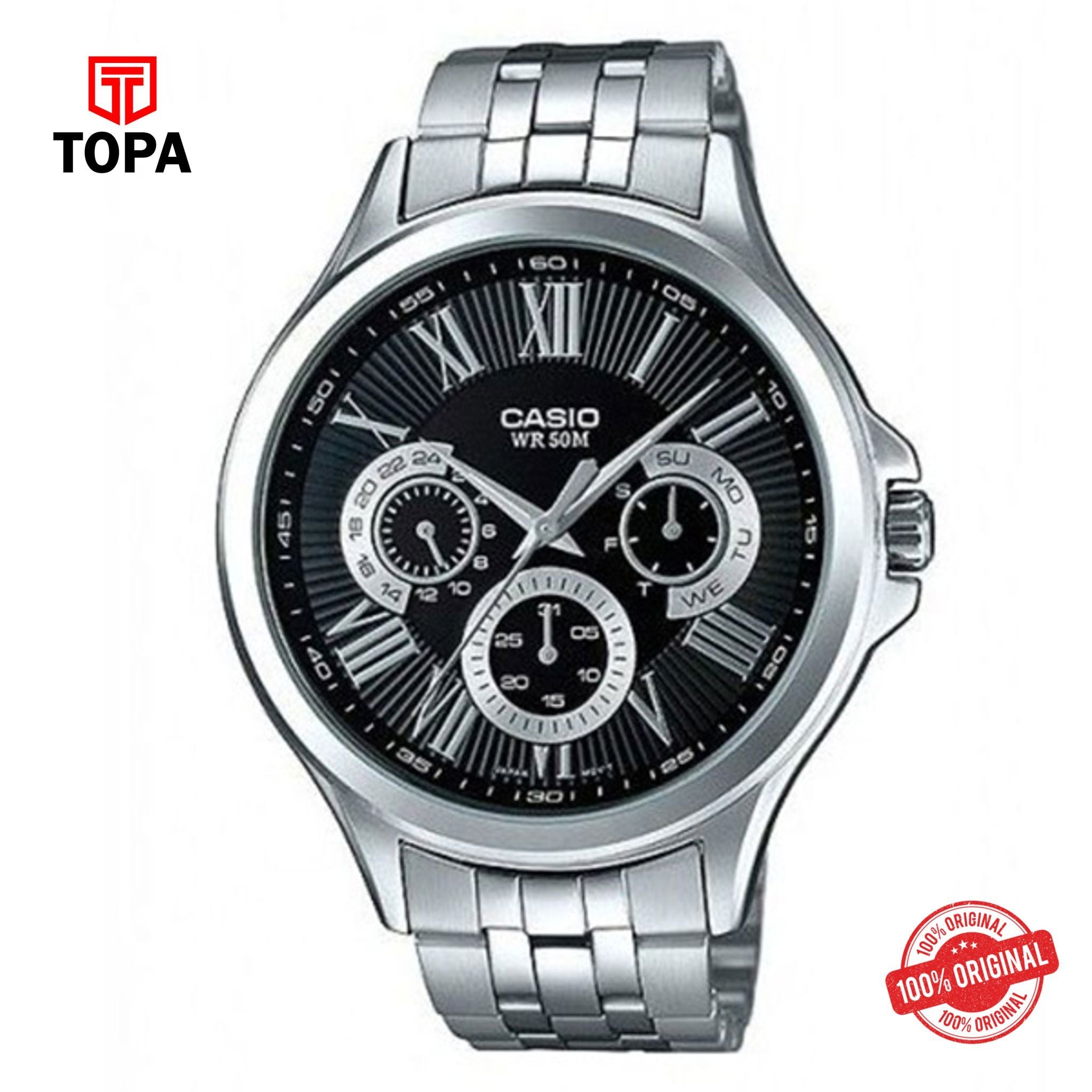 Casio MTP-E308D-1AVDF Quartz Analog Men's Watch