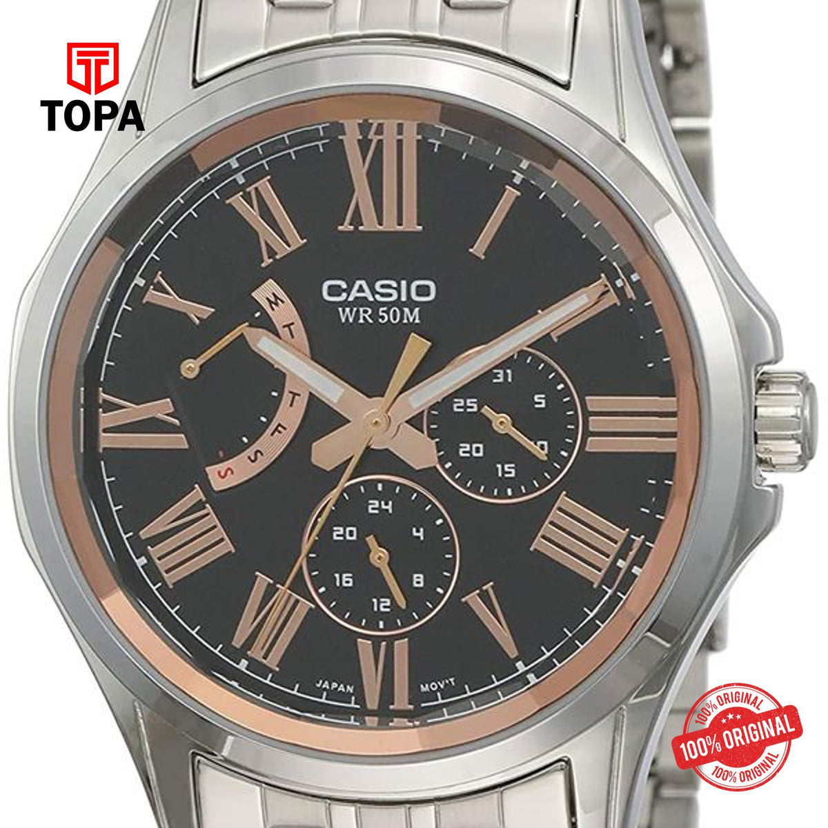 Casio MTP-E311DY-1AVDF Quartz Analog Men's Watch