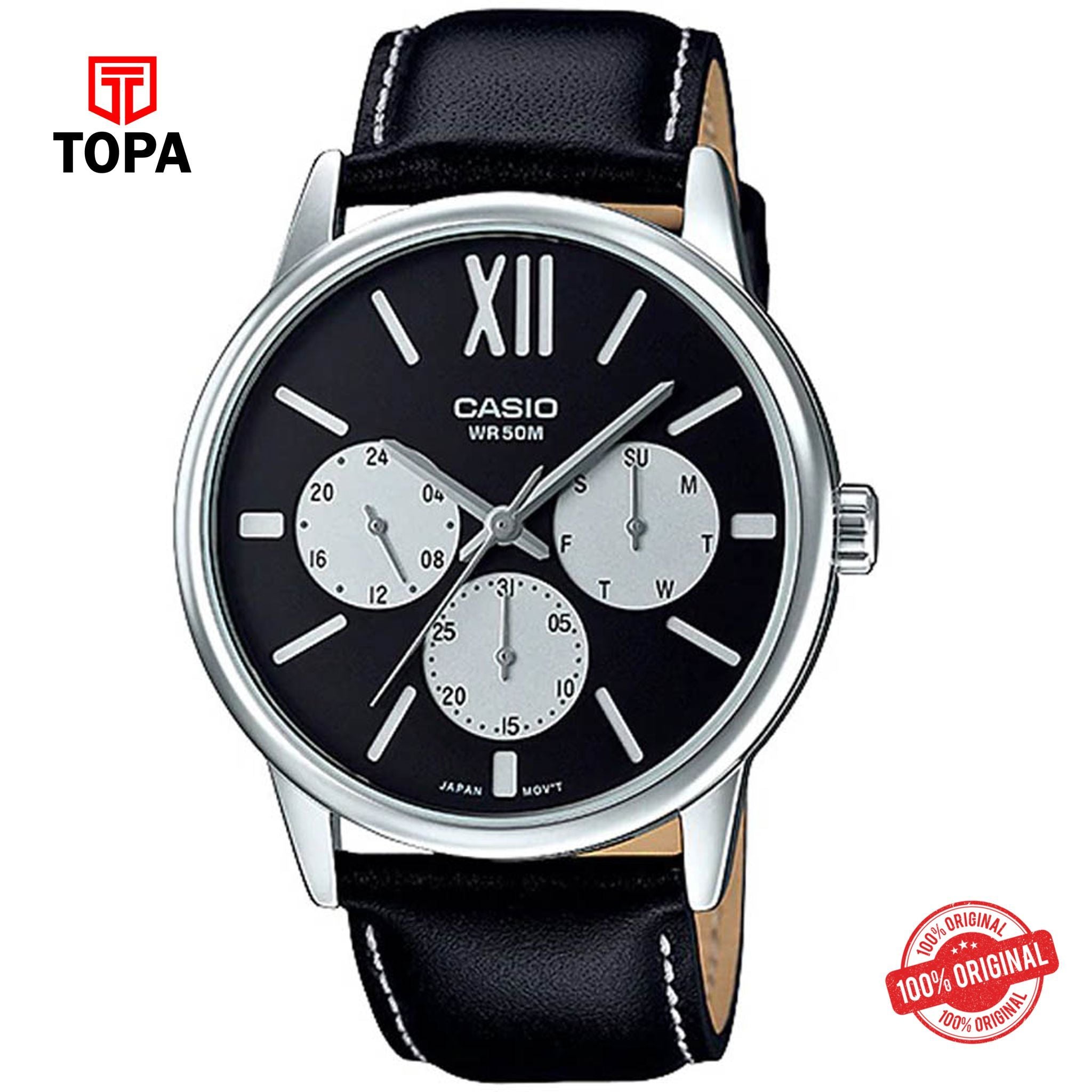 Casio MTP-E312L-1B1VDF Quartz Analog Men's Watch