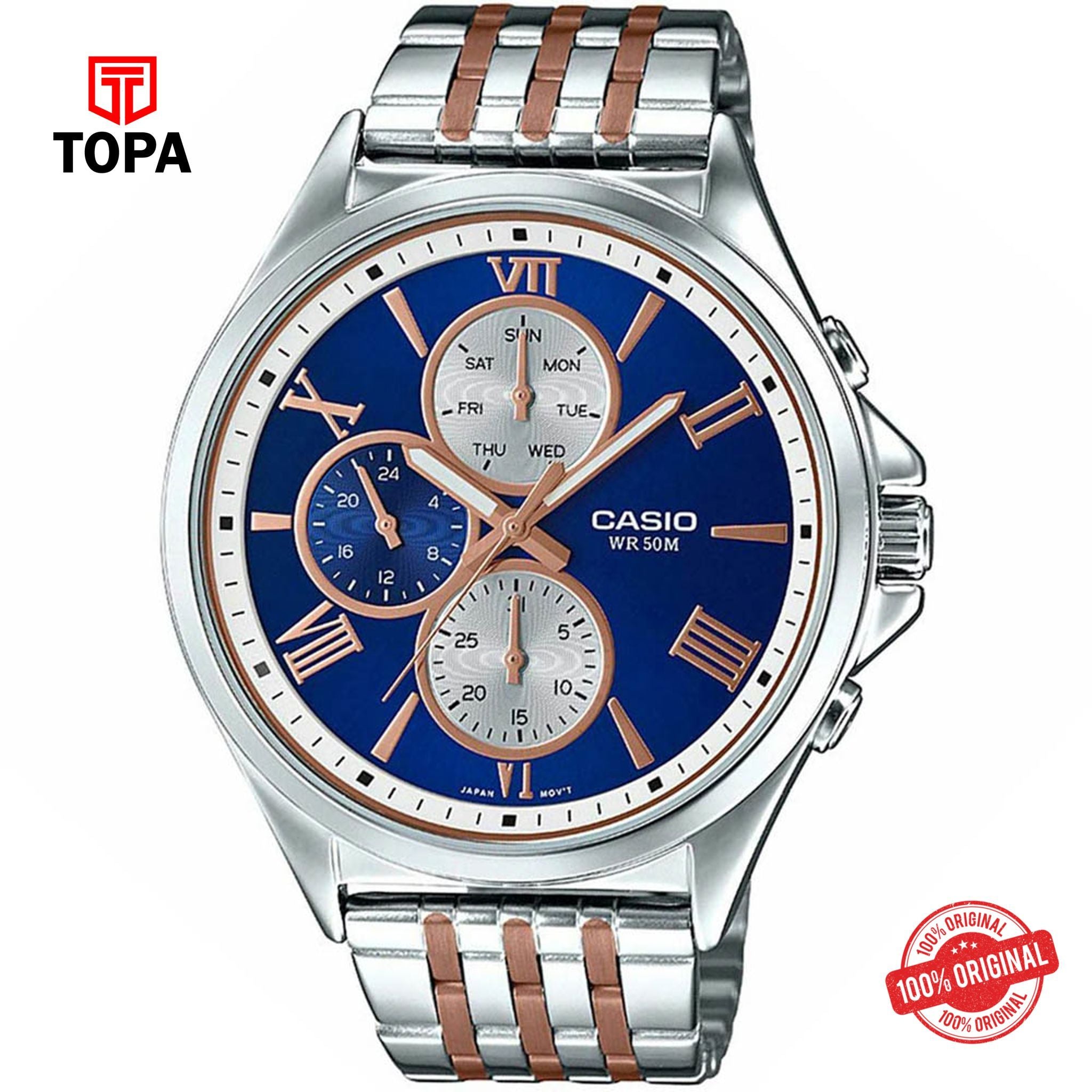 Casio MTP-E316RG-2AVDF Quartz Analog Men's Watch