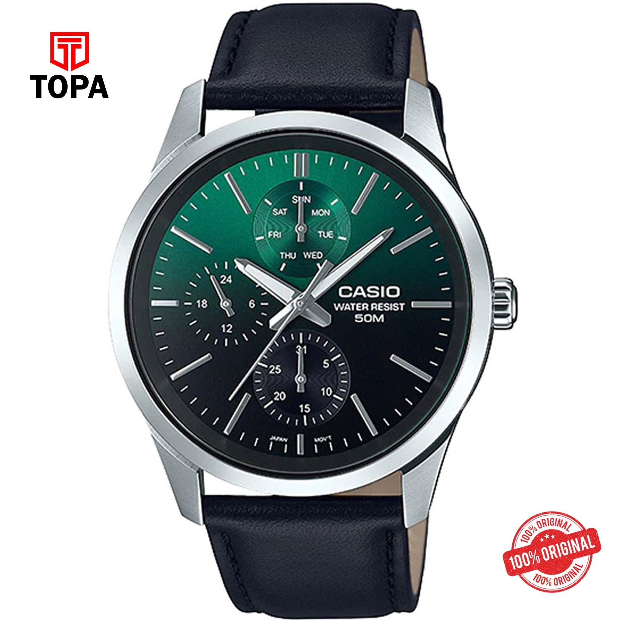 Casio MTP-E330L-3AV Quartz Analog Men's Watch