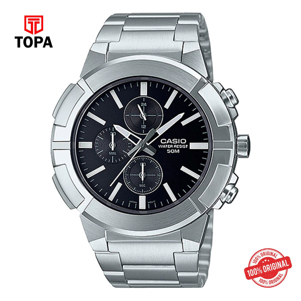 Casio MTP-E501D-1A Quartz Analog Men's Watch