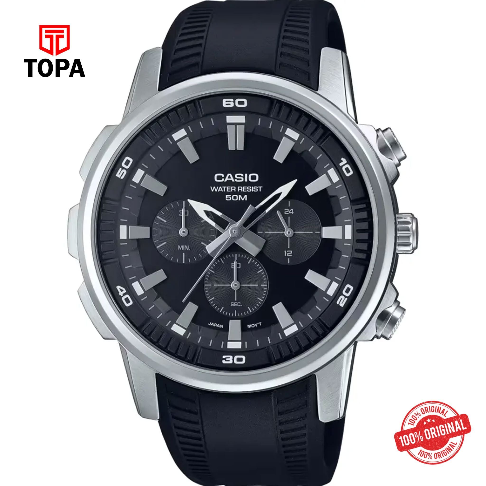 Casio MTP-E505-1AVDF Quartz Analog Men's Watch