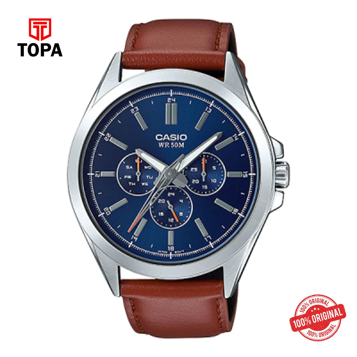 Casio MTP-SW300L-2AVDF Quartz Analog Men's Watch