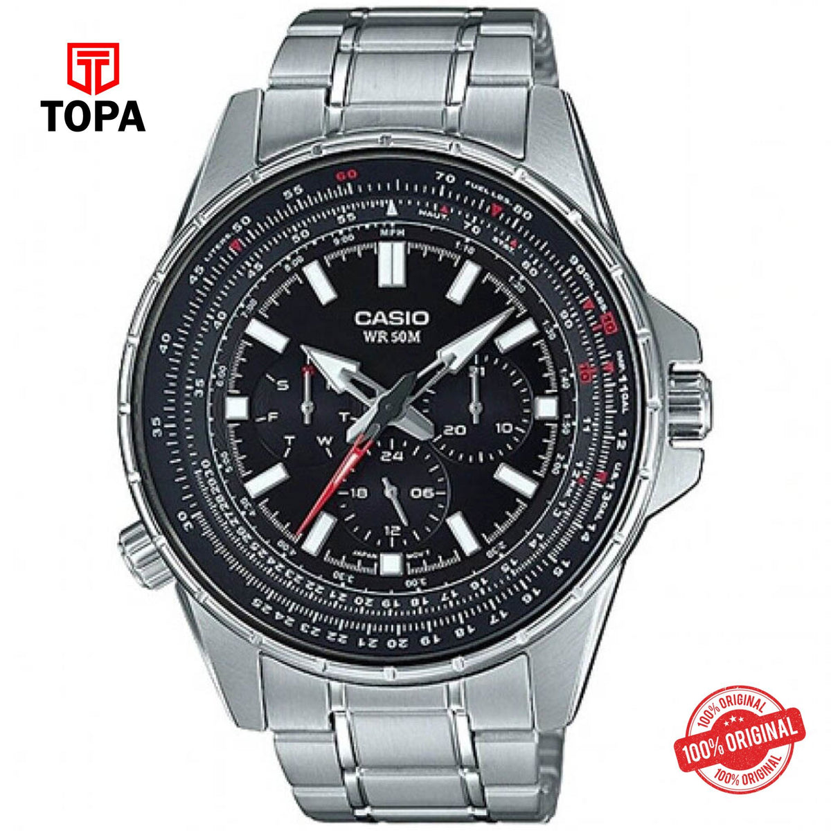 Casio MTP-SW320D-1A Quartz Analog Men's Watch
