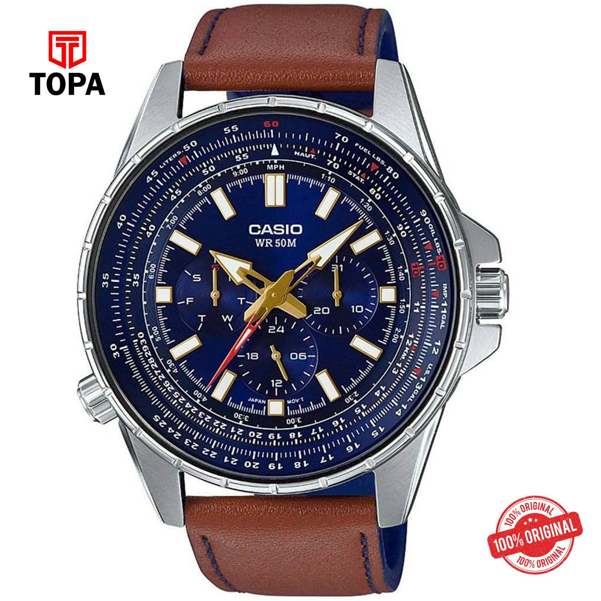 Casio MTP-SW320L-2A Quartz Analog Men's Watch