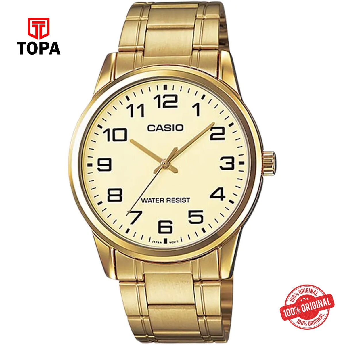 Casio MTP-V001G-9B Quartz Analog Men's Watch