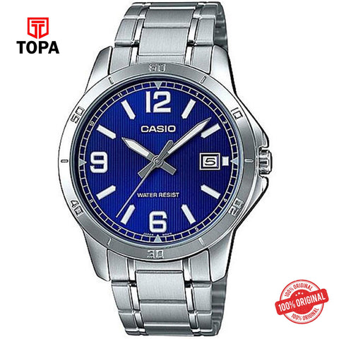 Casio MTP-V004D-2B Quartz Analog Men's Watch