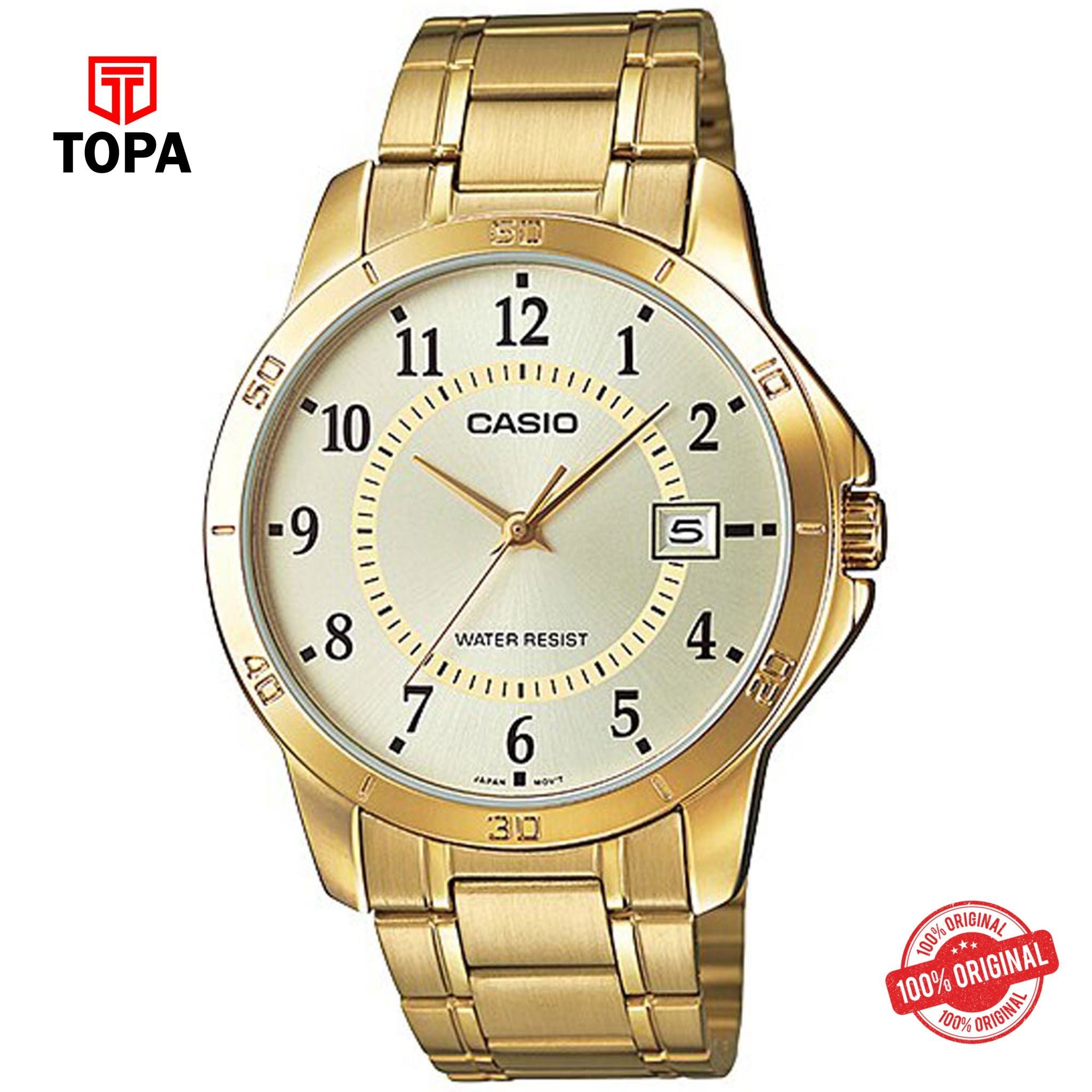 Casio MTP-V004G-9B Quartz Analog Men's Watch