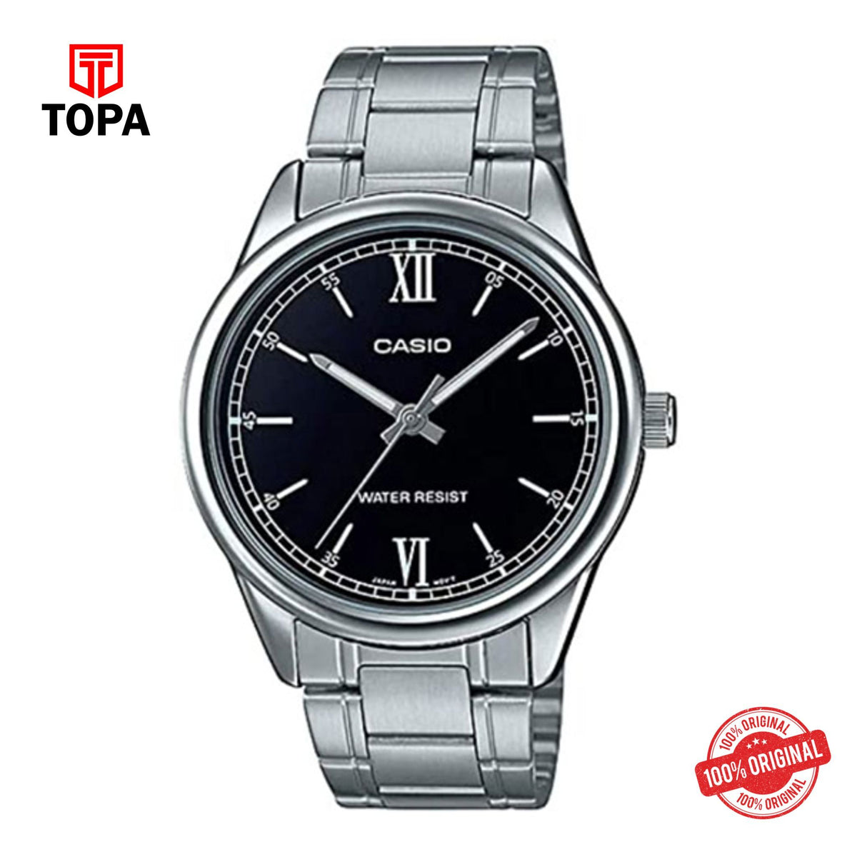 Casio MTP-V005D-1B2 Quartz Analog Men's Watch