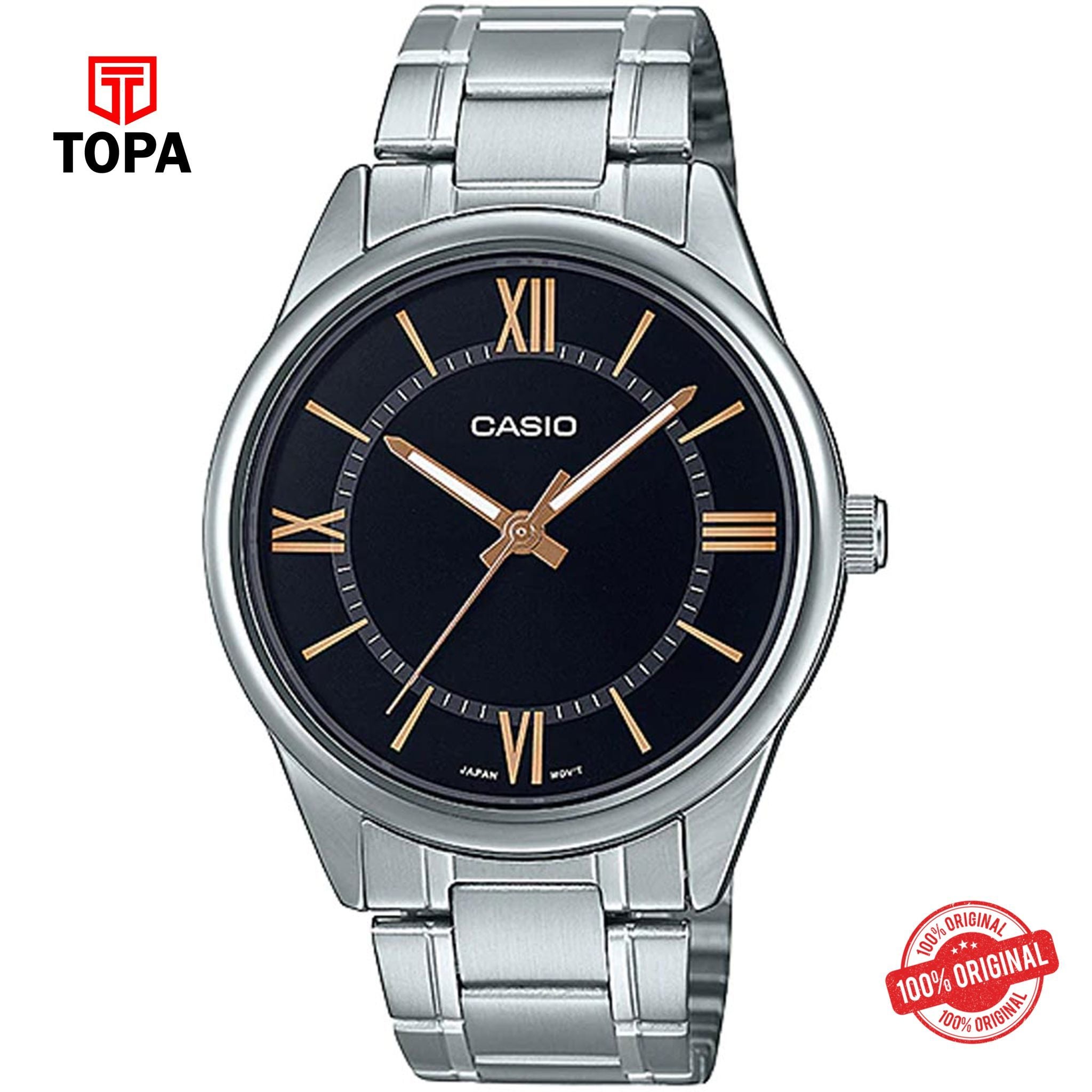 Casio MTP-V005D-1B5 Quartz Analog Men's Watch