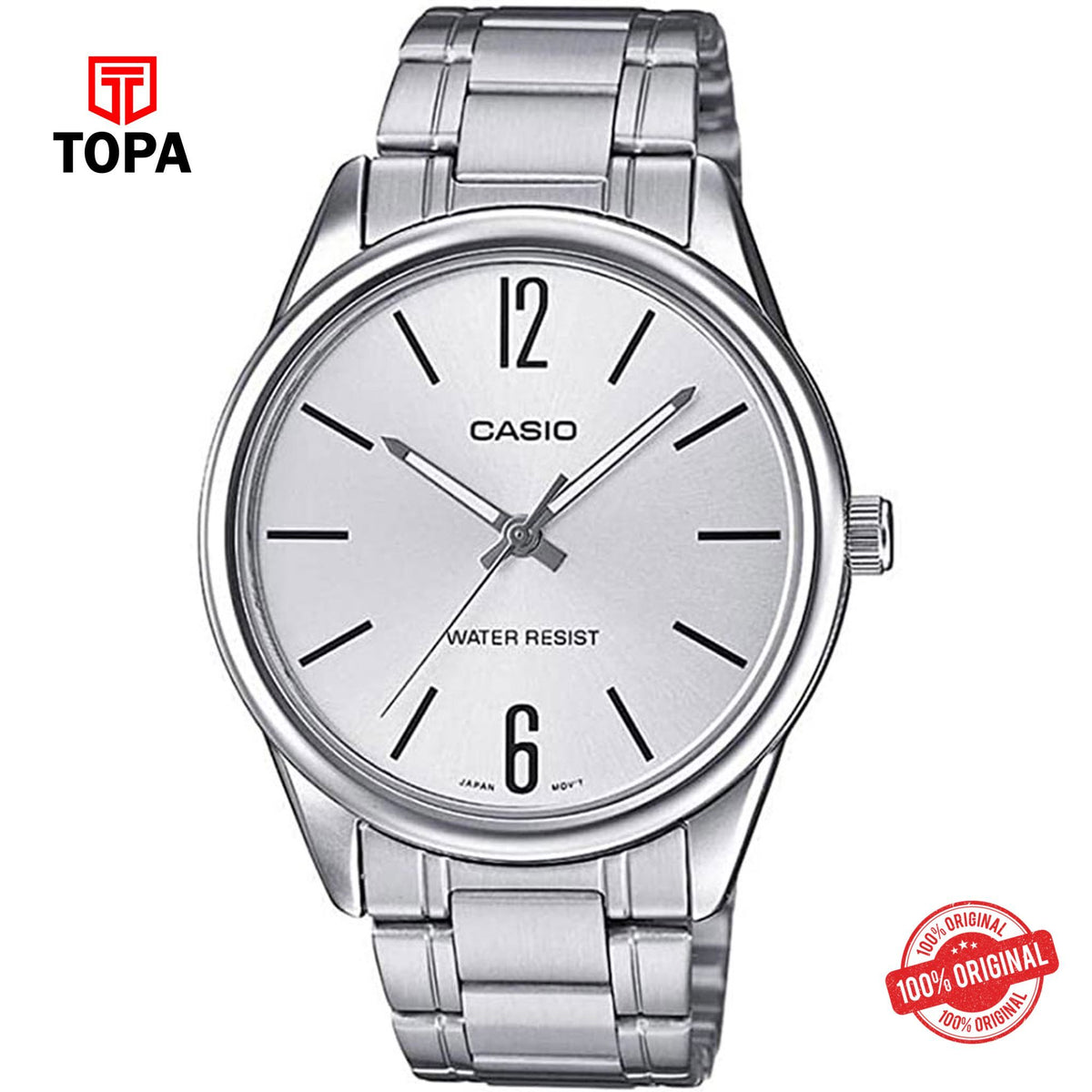 Casio MTP-V005D-7B Quartz Digital Men's Watch