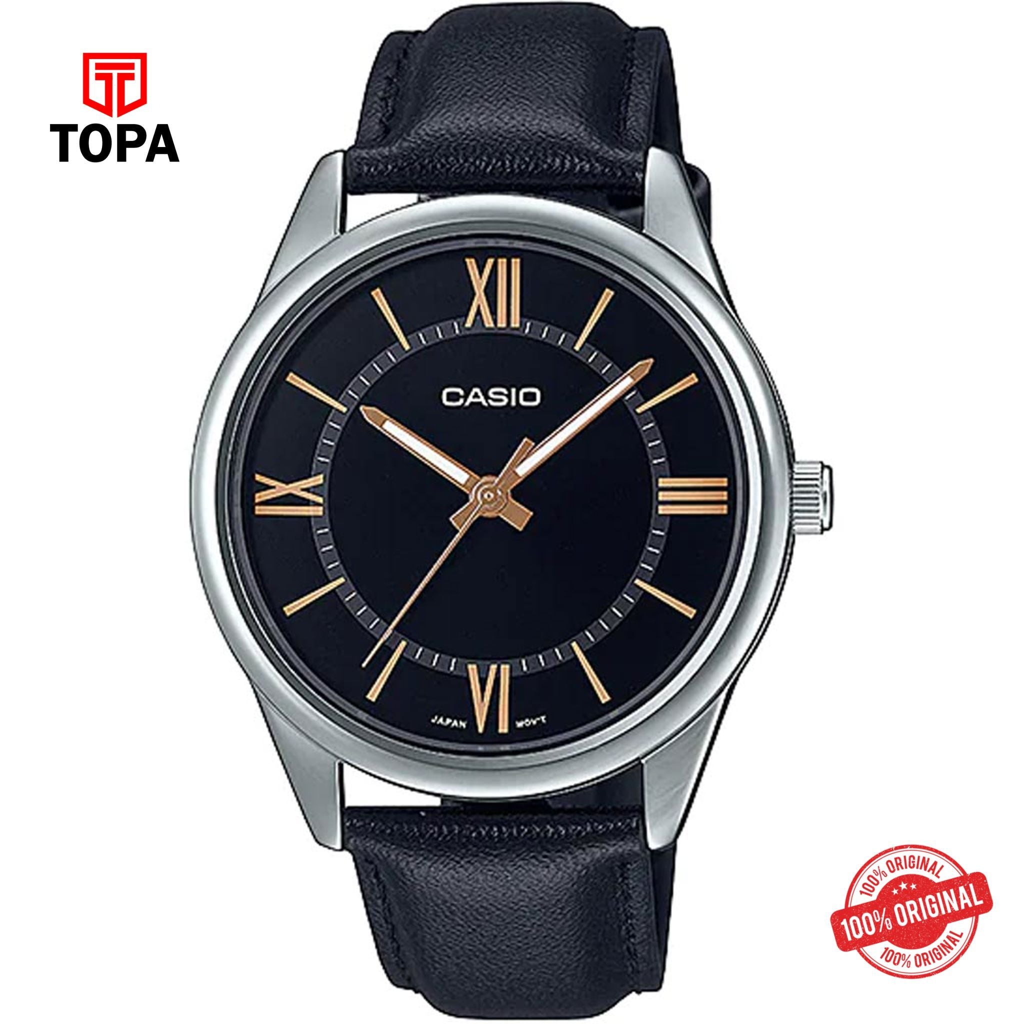 Casio MTP-V005L-1B5 Quartz Analog Men's Watch