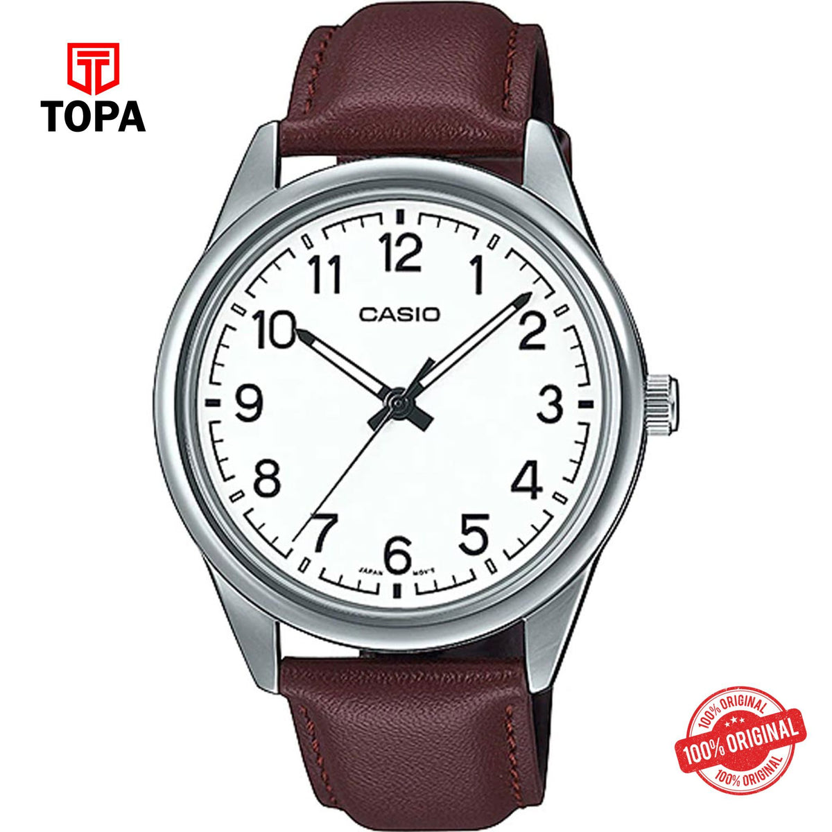 Casio MTP-V005L-7B4 Quartz Analog Men's Watch