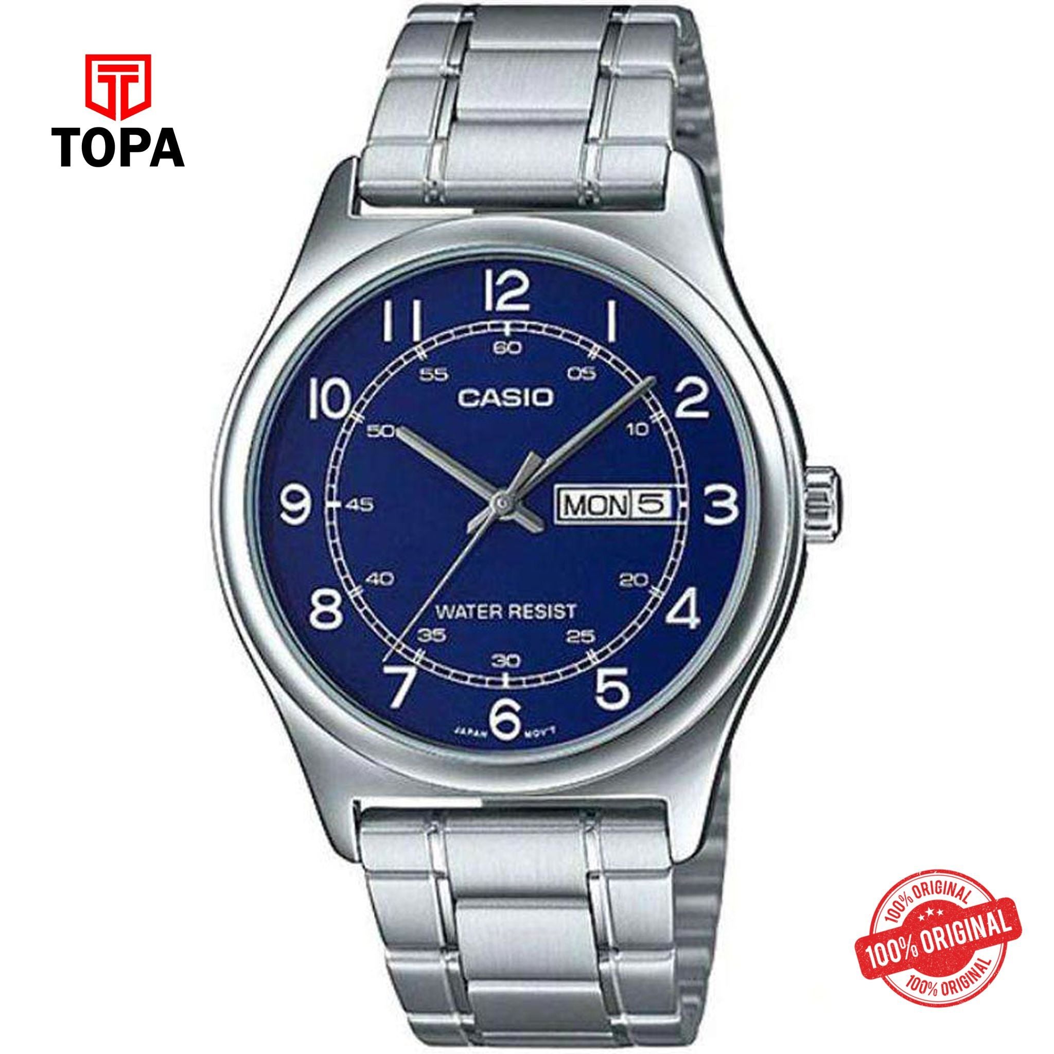 Casio MTP-V006D-2B Quartz Analog Men's Watch