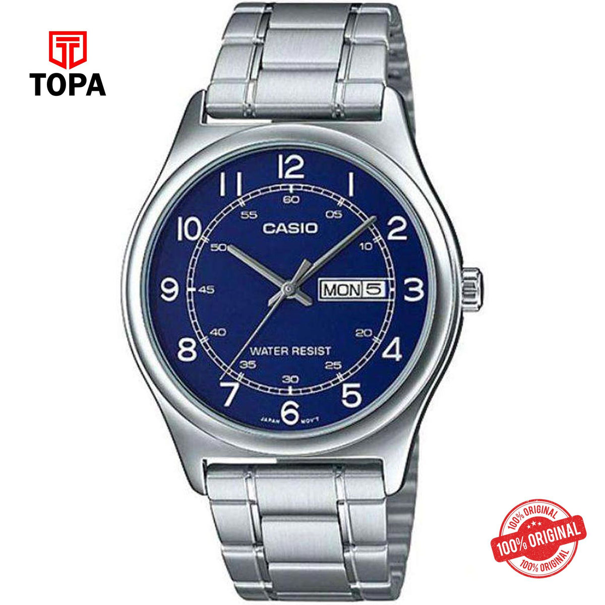 Casio MTP-V006D-2B Quartz Analog Men's Watch