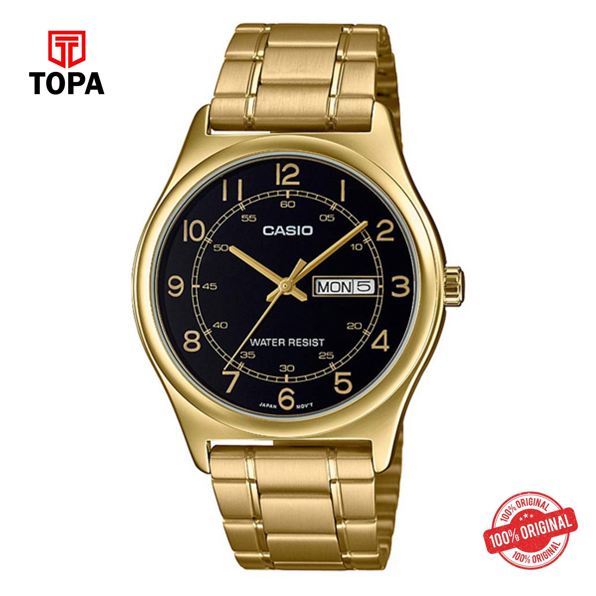 Casio MTP-V006G-1B Quartz Digital Men's Watch