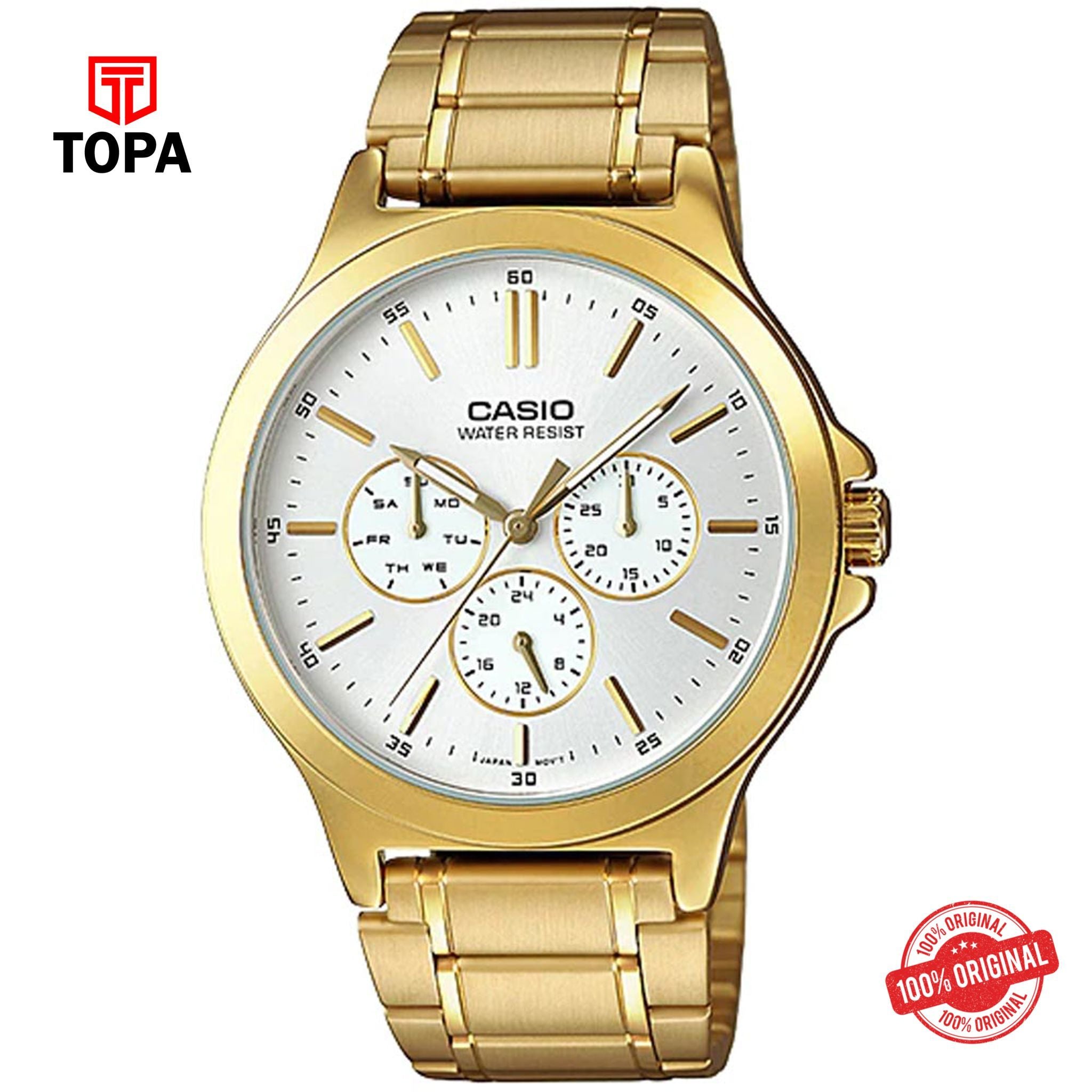 Casio MTP-V300G-7A Quartz Analog Men's Watch