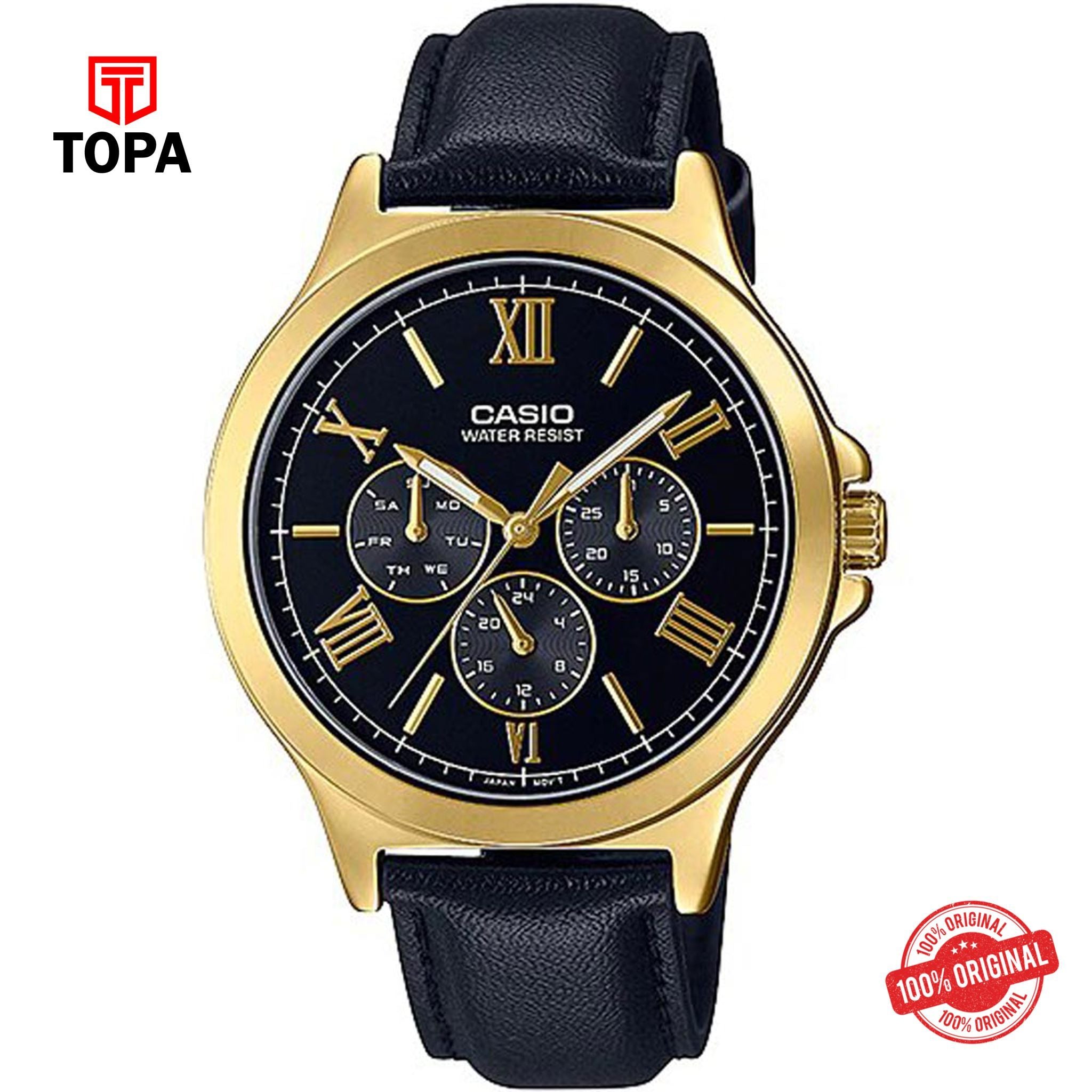 Casio MTP-V300GL-1A Quartz Analog Men's Watch