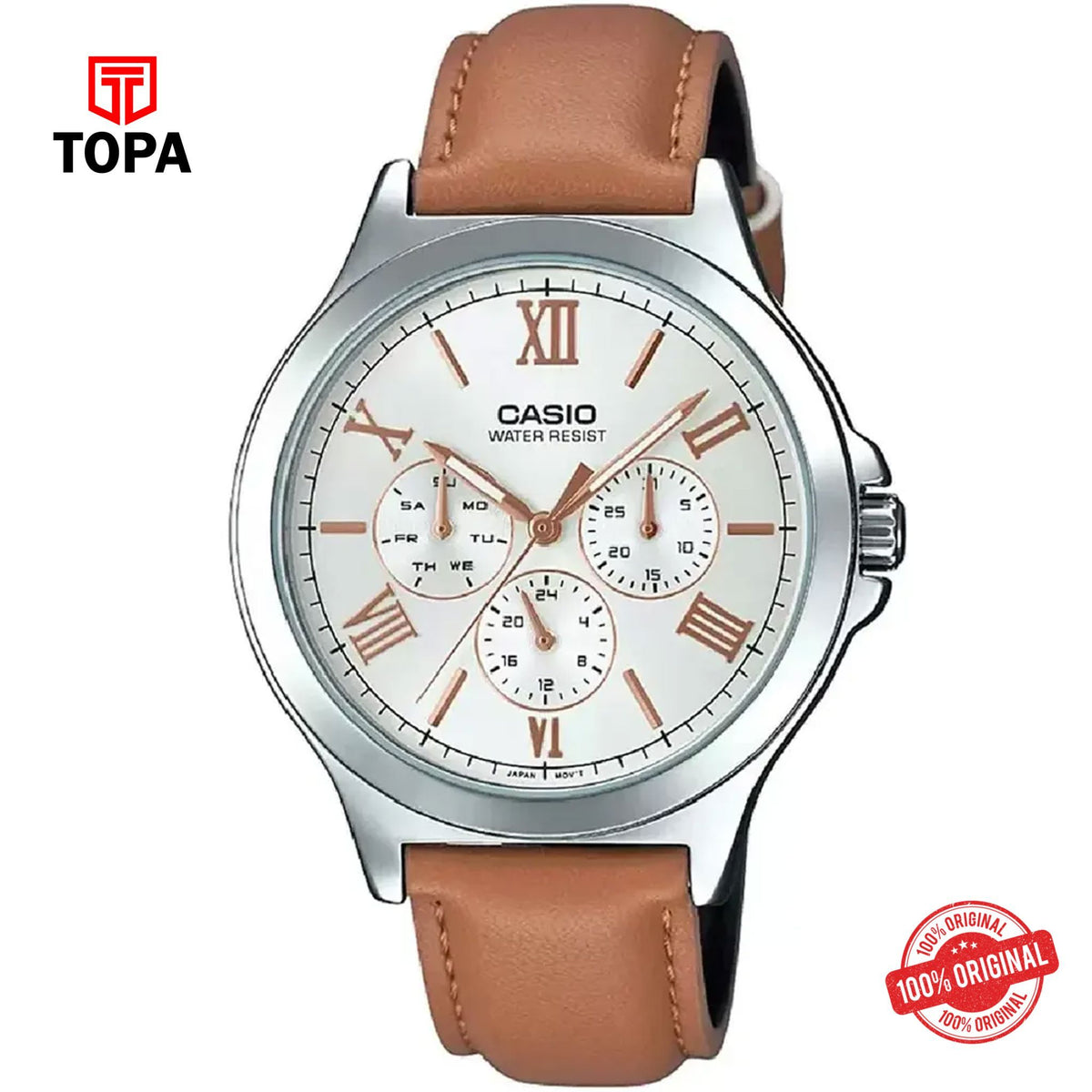 Casio MTP-V300L-7A2 Quartz Analog Men's Watch