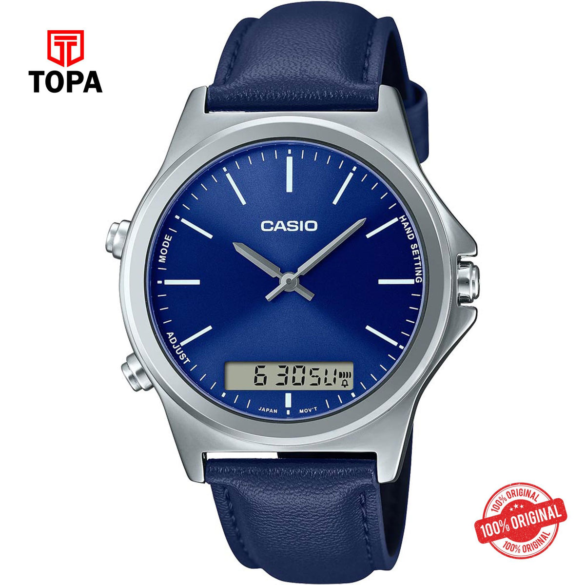 Casio MTP-VC01L-2E Quartz Analog Men's Watch