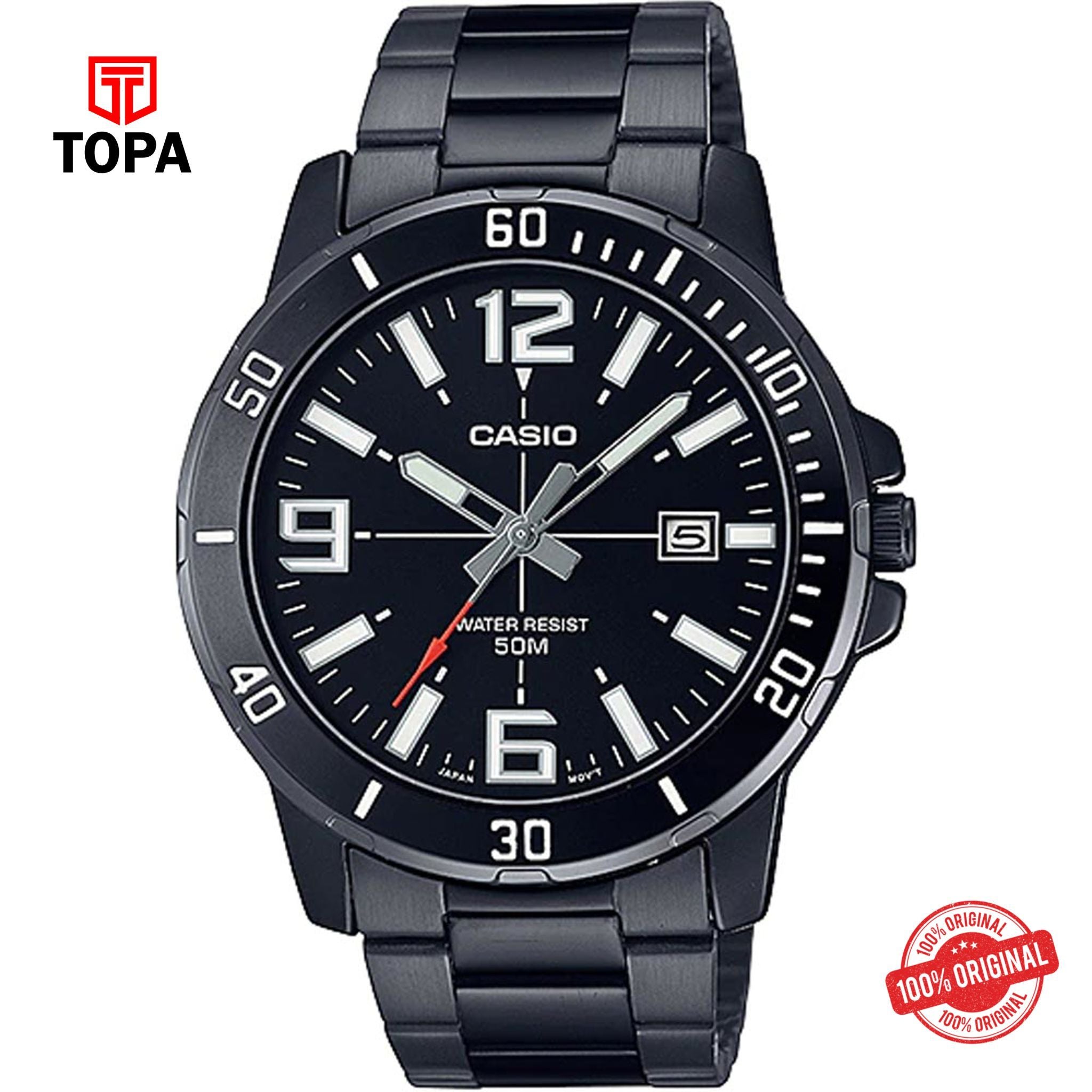 Casio MTP-VD01B-1B Quartz Analog Men's Watch
