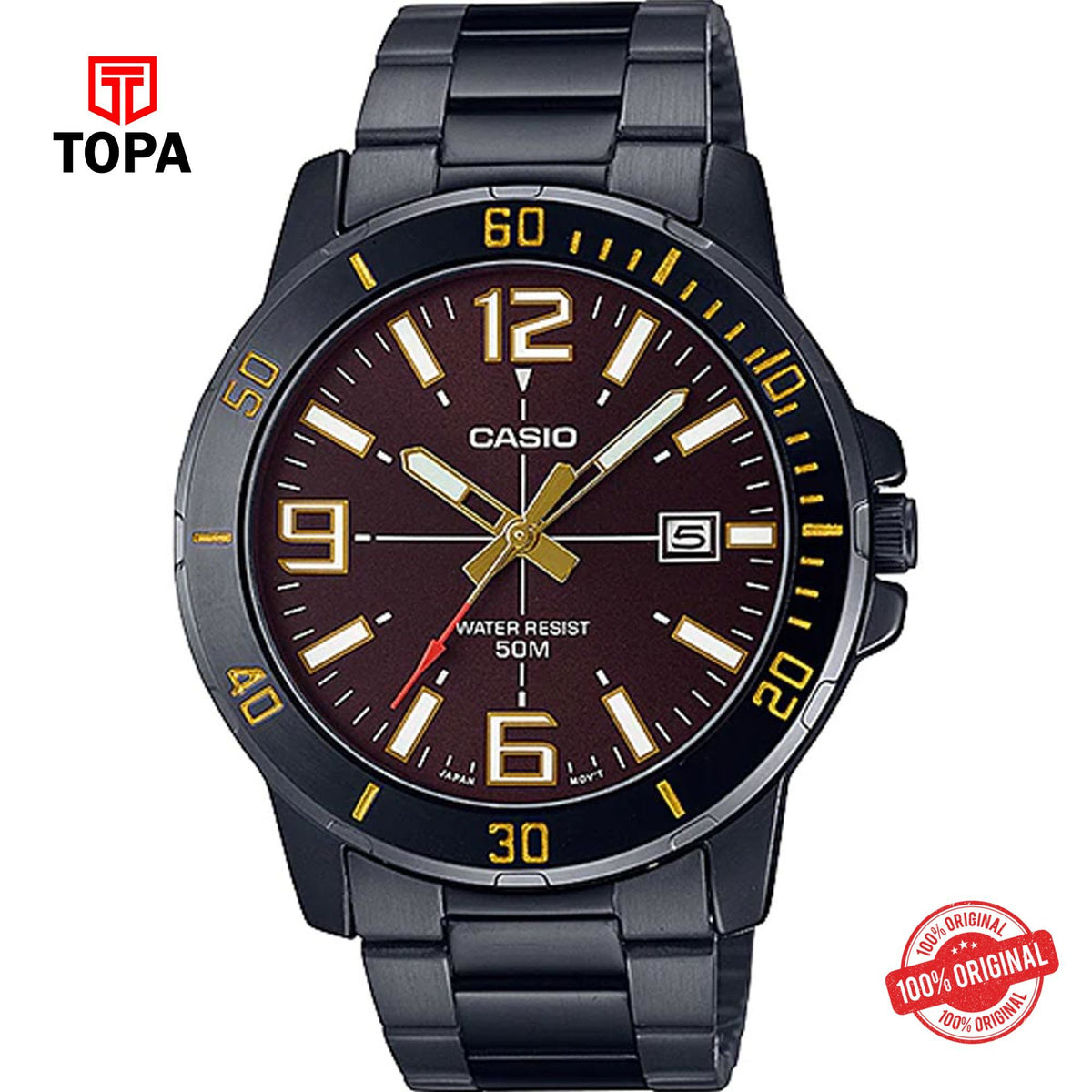 Casio MTP-VD01B-5B Quartz Analog Men's Watch