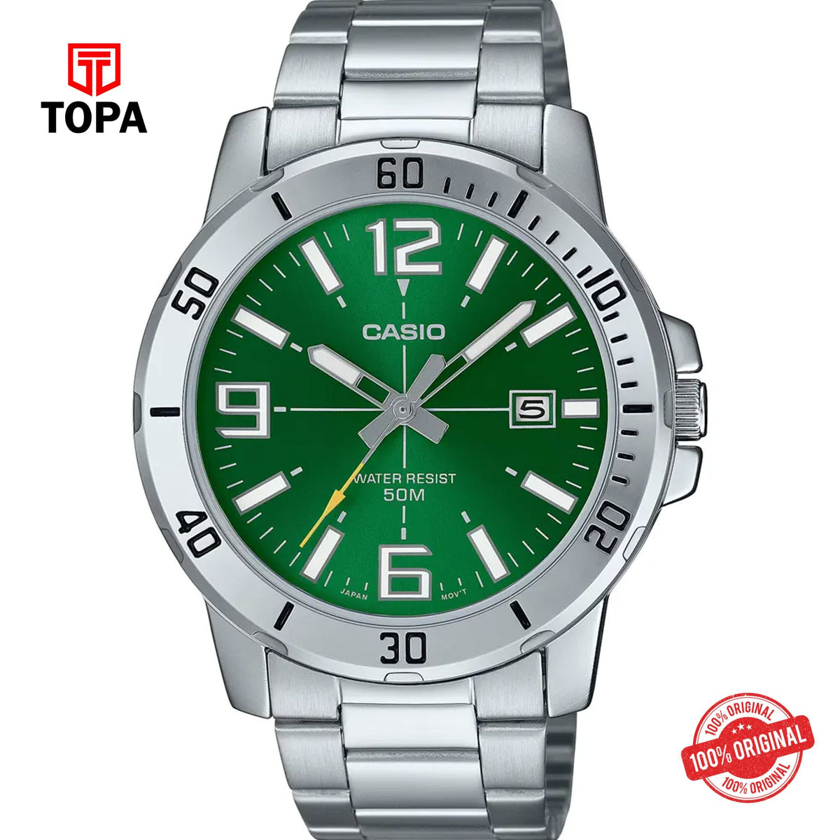 Casio MTP-VD01D-3B Quartz Analog Men's Watch