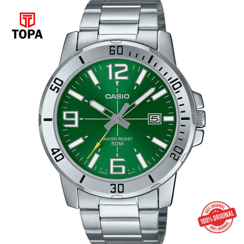 Casio MTP-VD01D-3B Quartz Analog Men's Watch