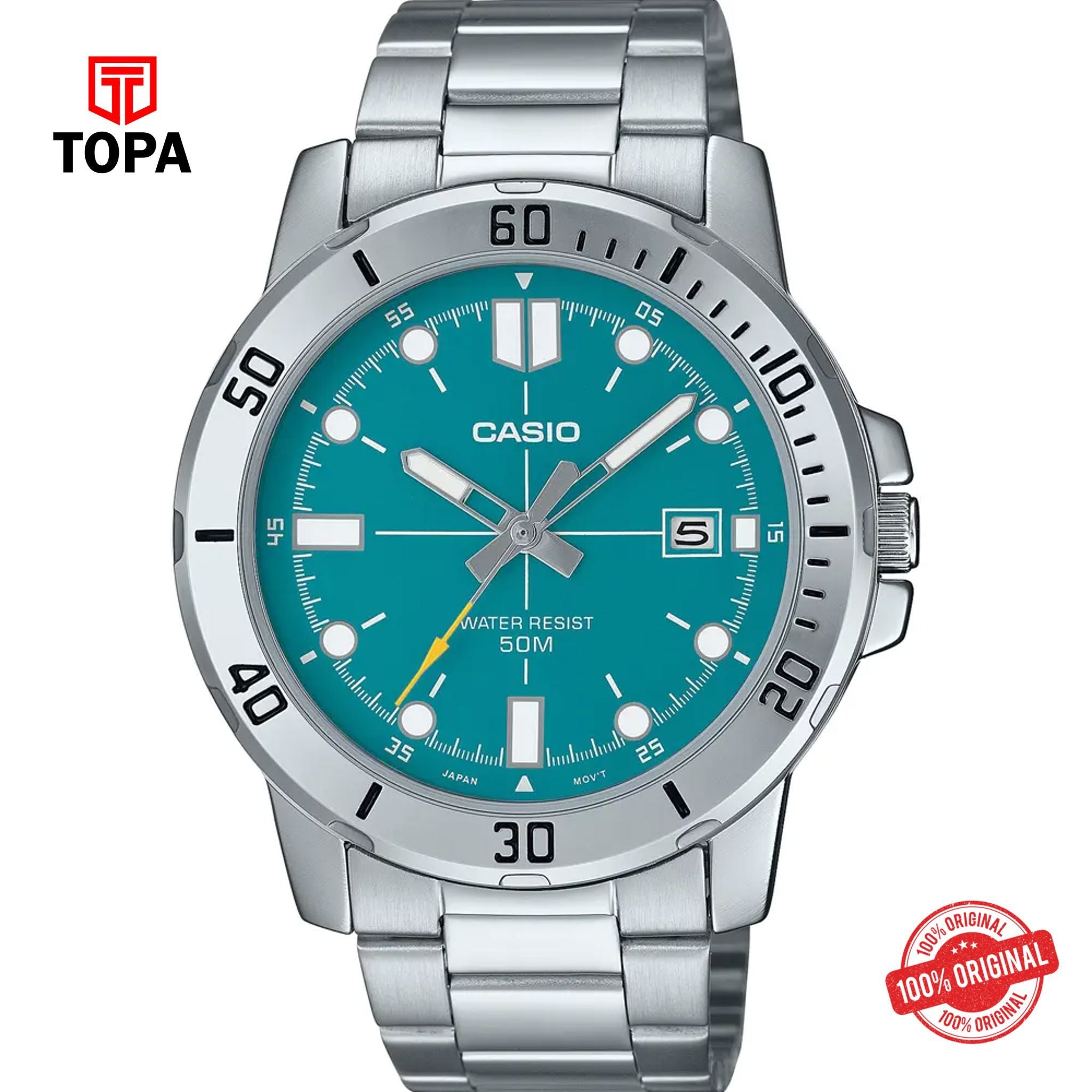Casio MTP-VD01D-3E2 Quartz Analog Men's Watch