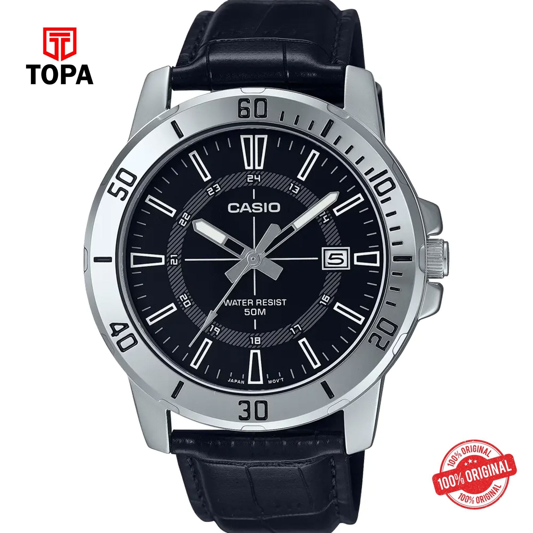 Casio MTP-VD01L-1C Quartz Analog Men's Watch