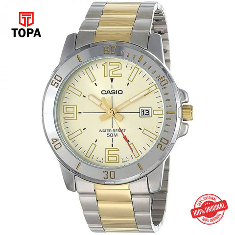 Casio MTP-VD01SG-9B Quartz Analog Men's Watch