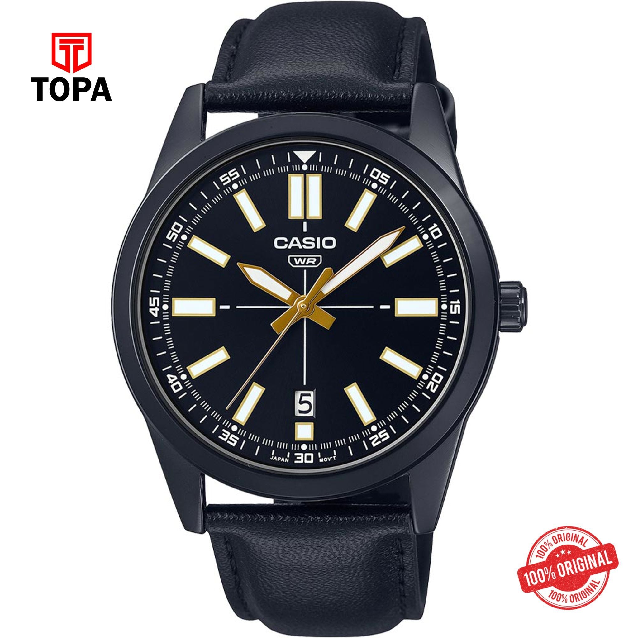 Casio MTP-VD02BL-1E Quartz Analog Men's Watch