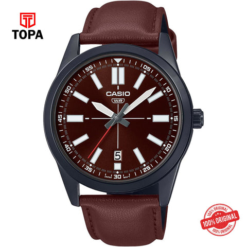 Casio MTP-VD02BL-5E Quartz Analog Men's Watch