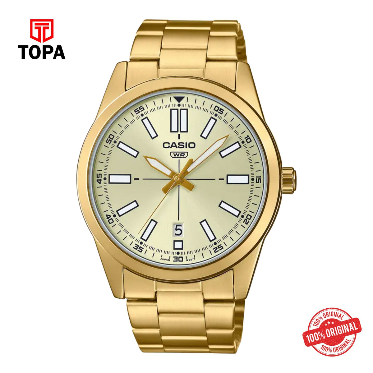 Casio MTP-VD02G-9E Quartz Analog Men's Watch