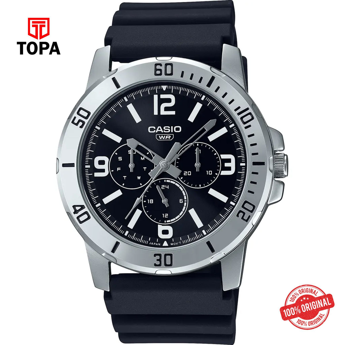 Casio MTP-VD0300-1B Quartz Analog Men's Watch