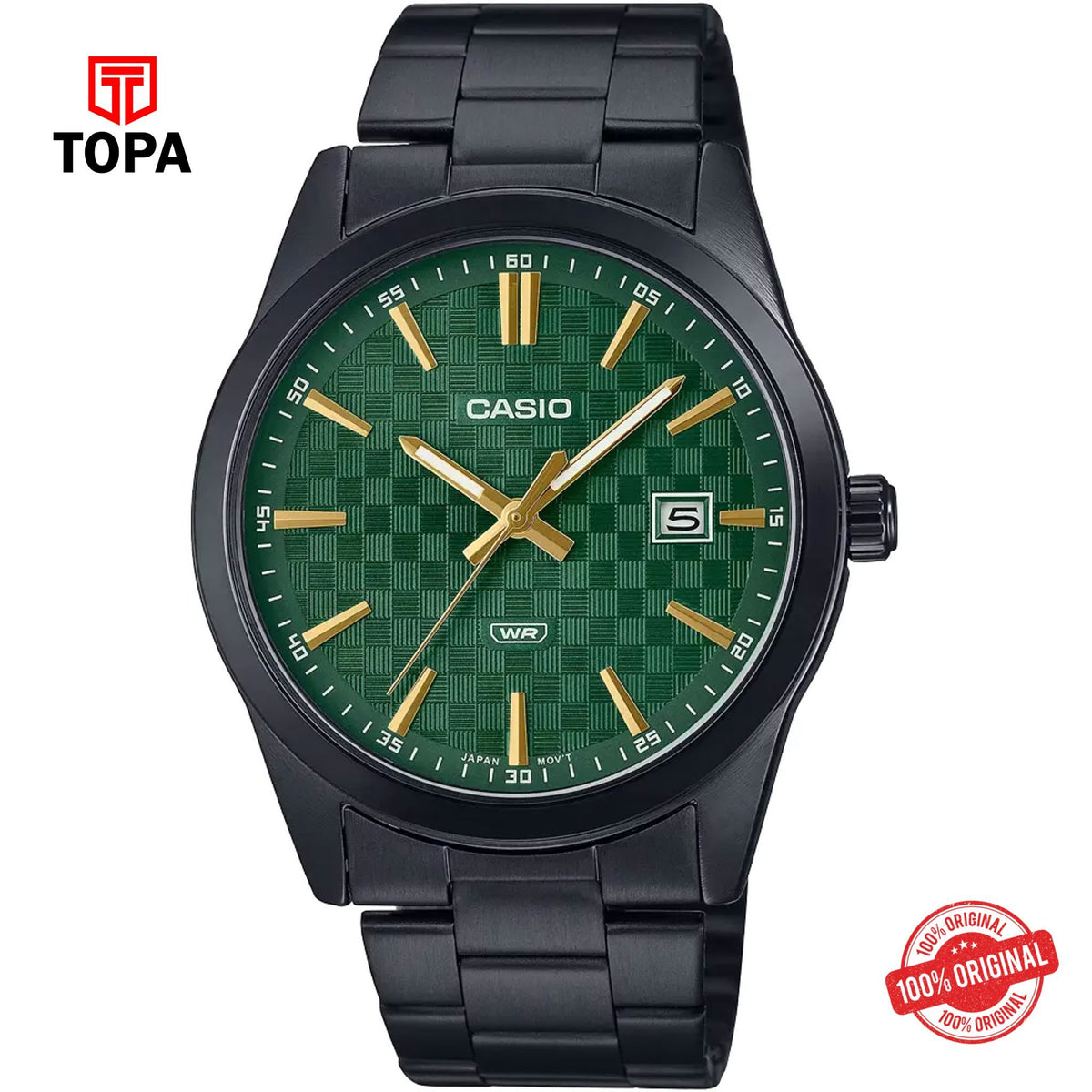 Casio MTP-VD03B-3AUDF Quartz Analog Men's Watch