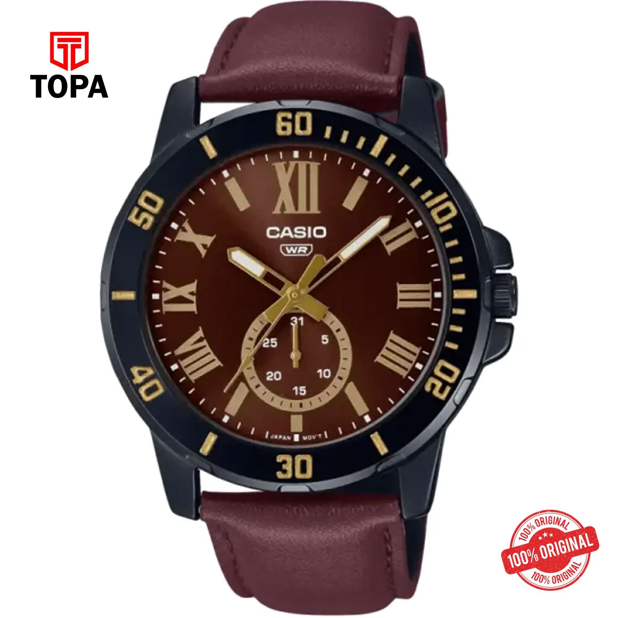 Casio MTP-VD200BL-5B Quartz Analog Men's Watch