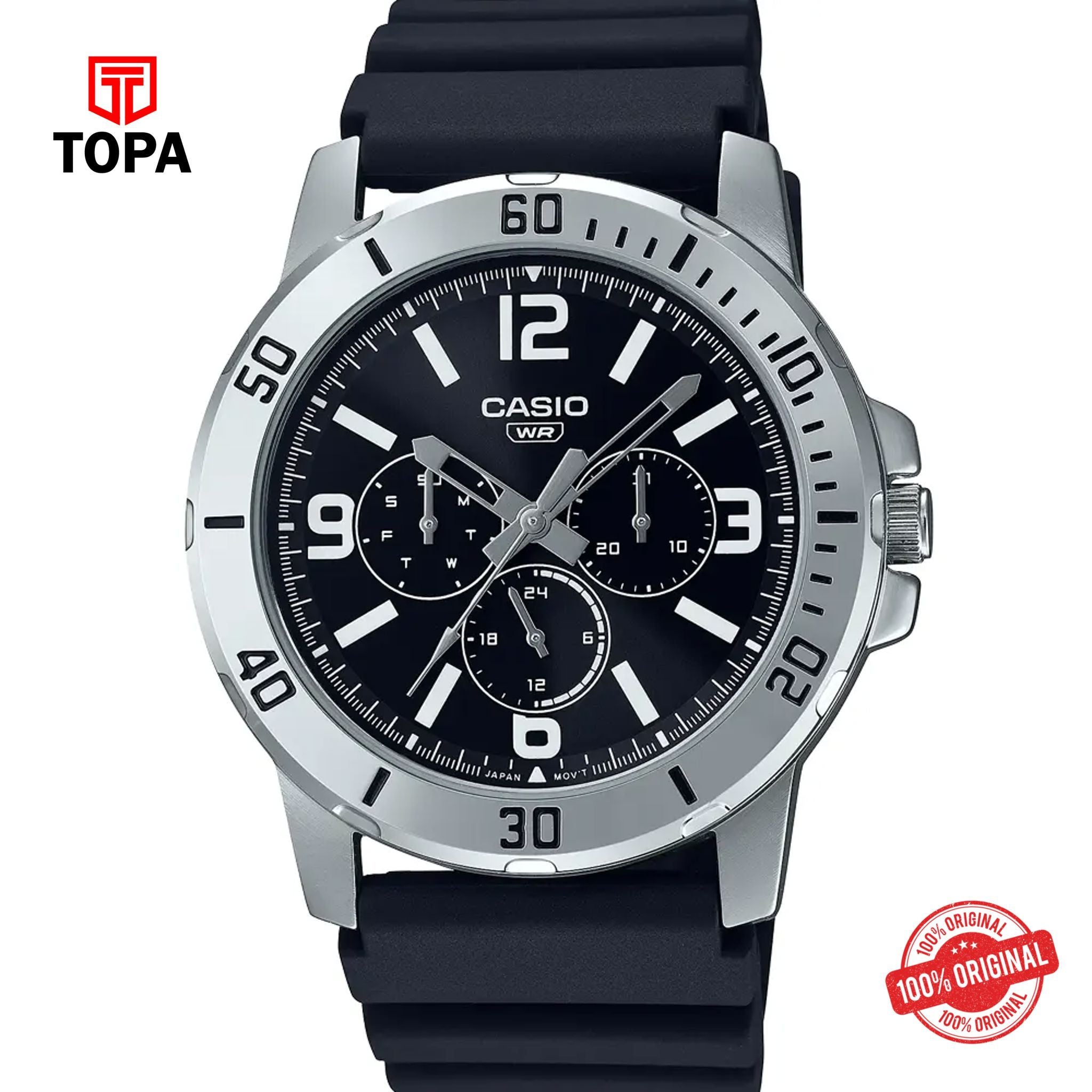 Casio MTP-VD300-1B Quartz Analog Men's Watch