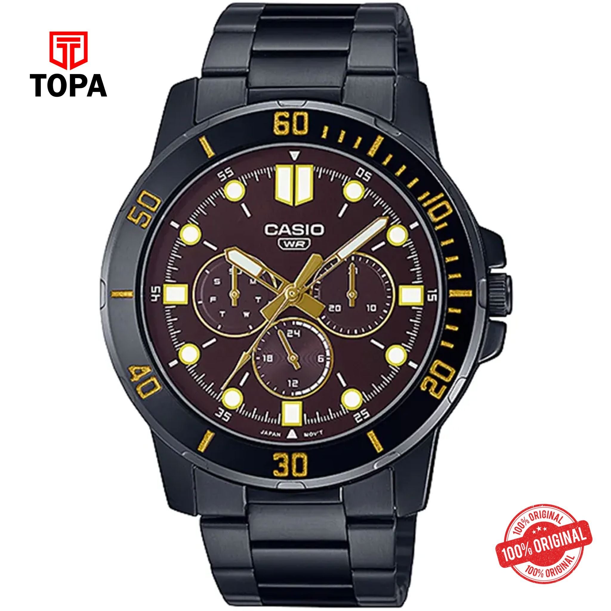 Casio MTP-VD300B-5E Quartz Analog Men's Watch