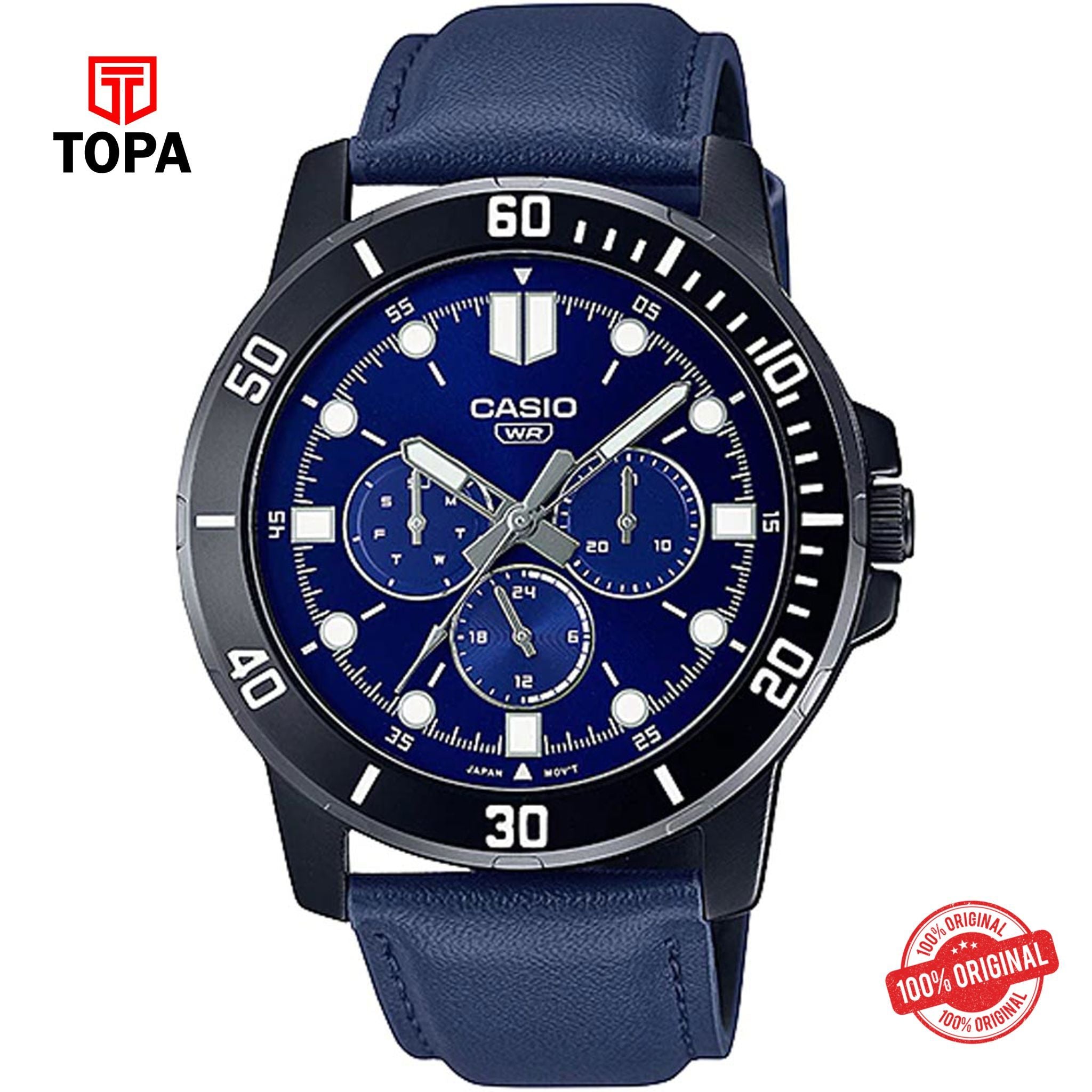 Casio MTP-VD300BL-2E Quartz Analog Men's Watch