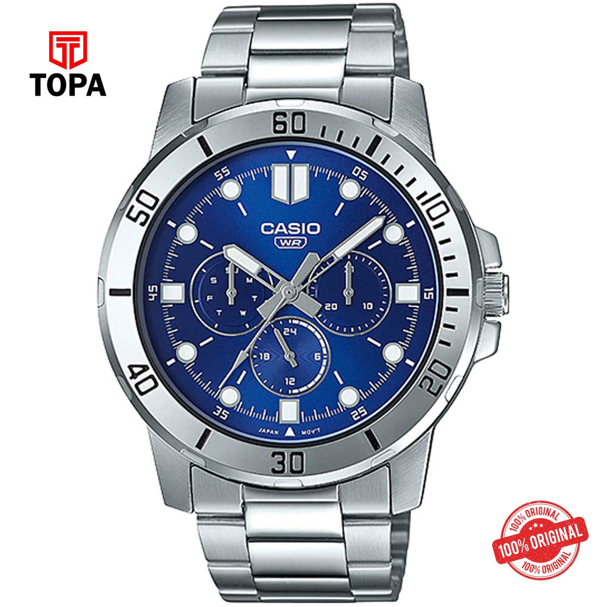 Casio MTP-VD300D-2E Quartz Analog Men's Watch
