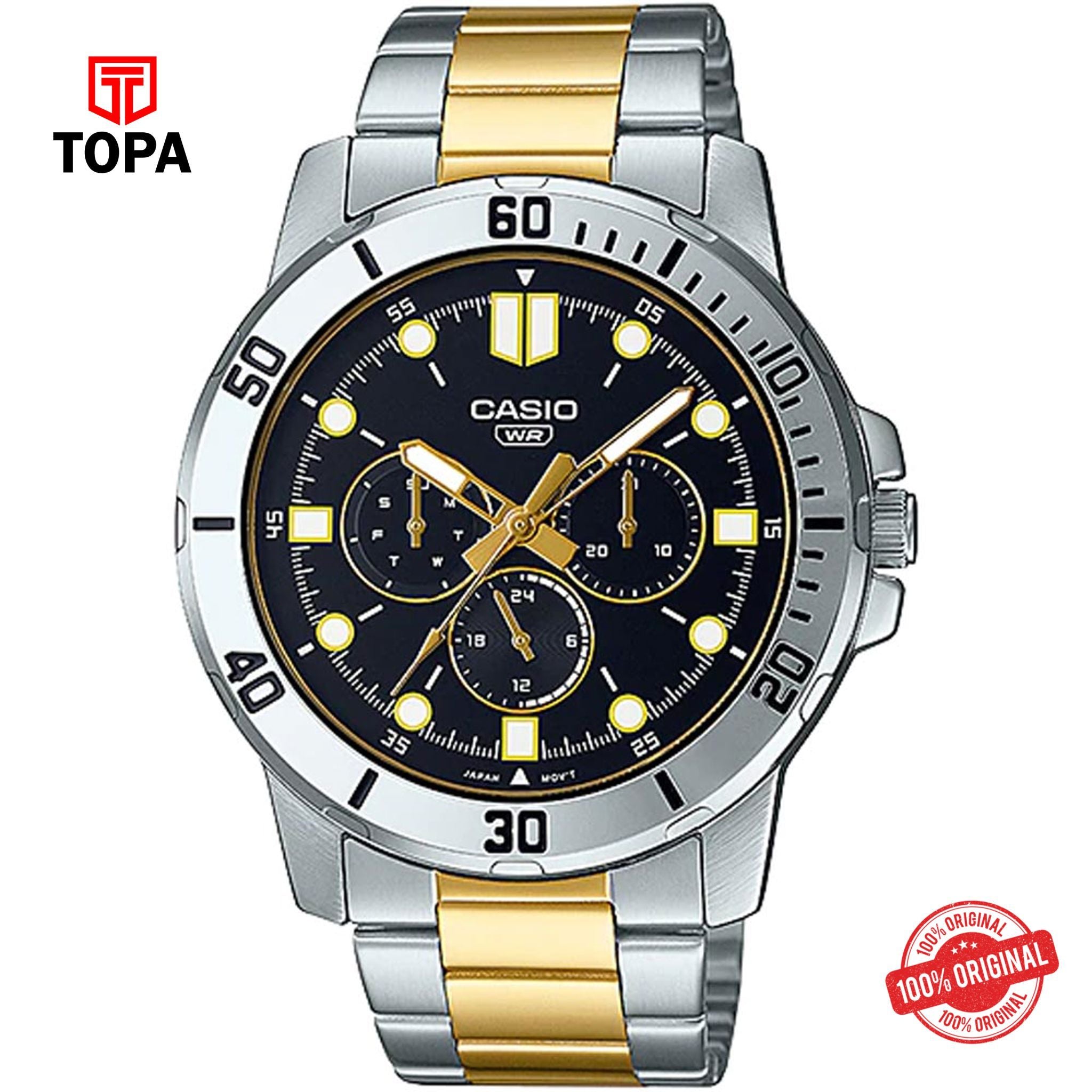 Casio MTP-VD300SG-1E Quartz Analog Men's Watch